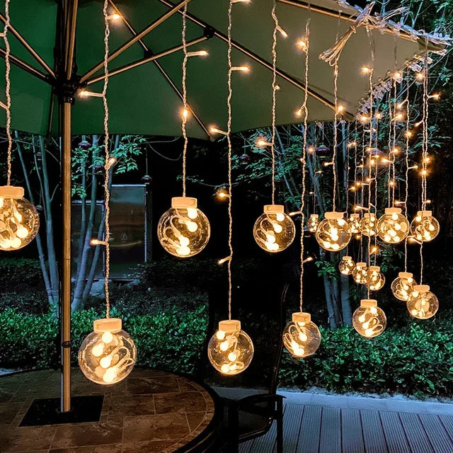 Guirlande lumineuse LED étanche double face