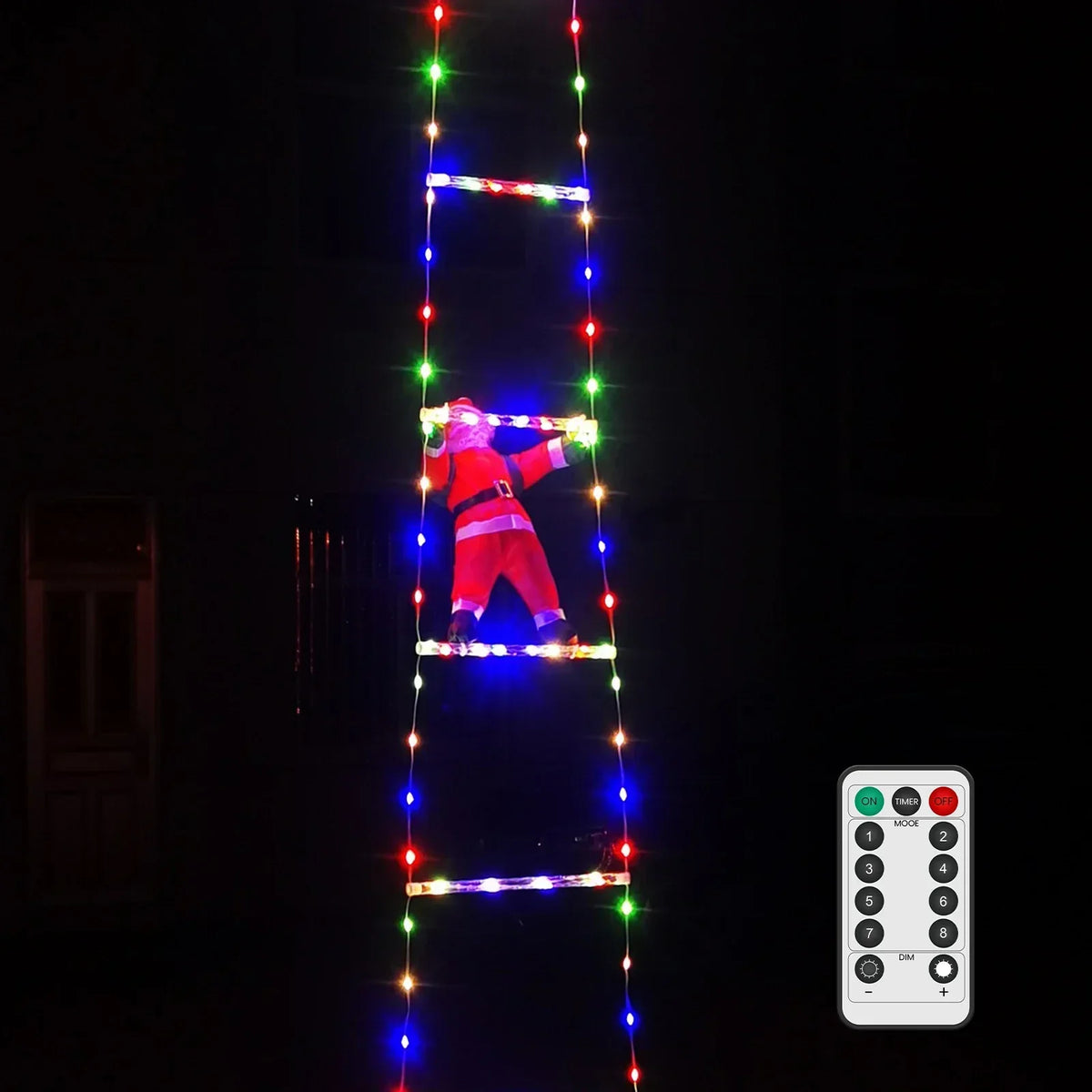 Guirlande lumineuse Père Noël