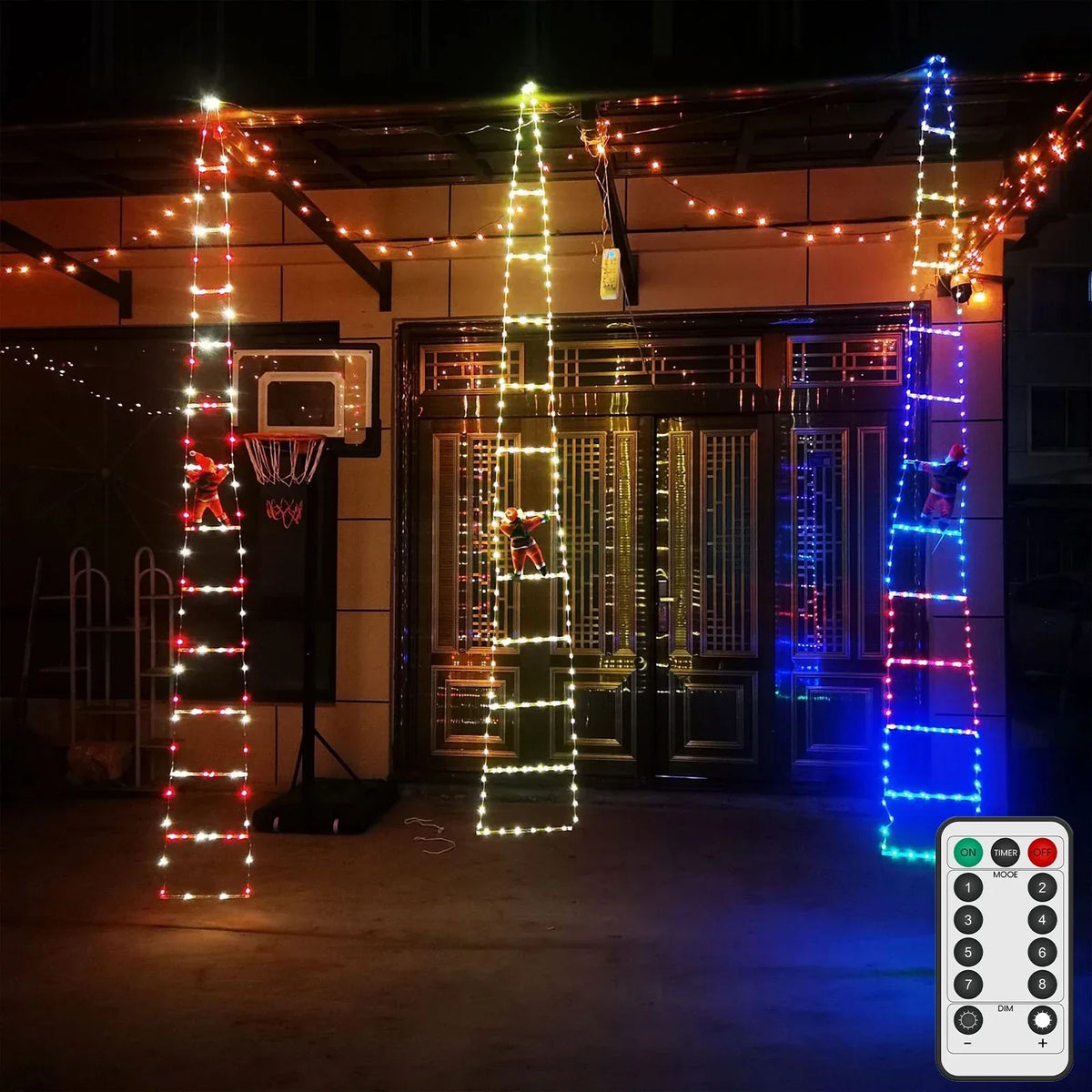 Guirlande lumineuse Père Noël