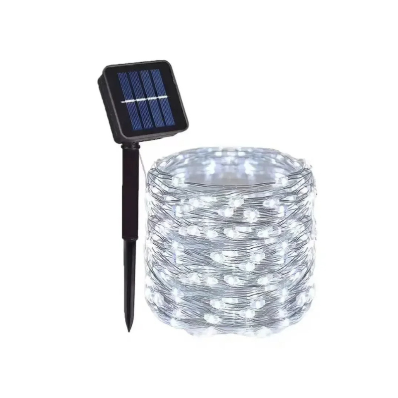 Guirlande lumineuse solaire écologique pour extérieur