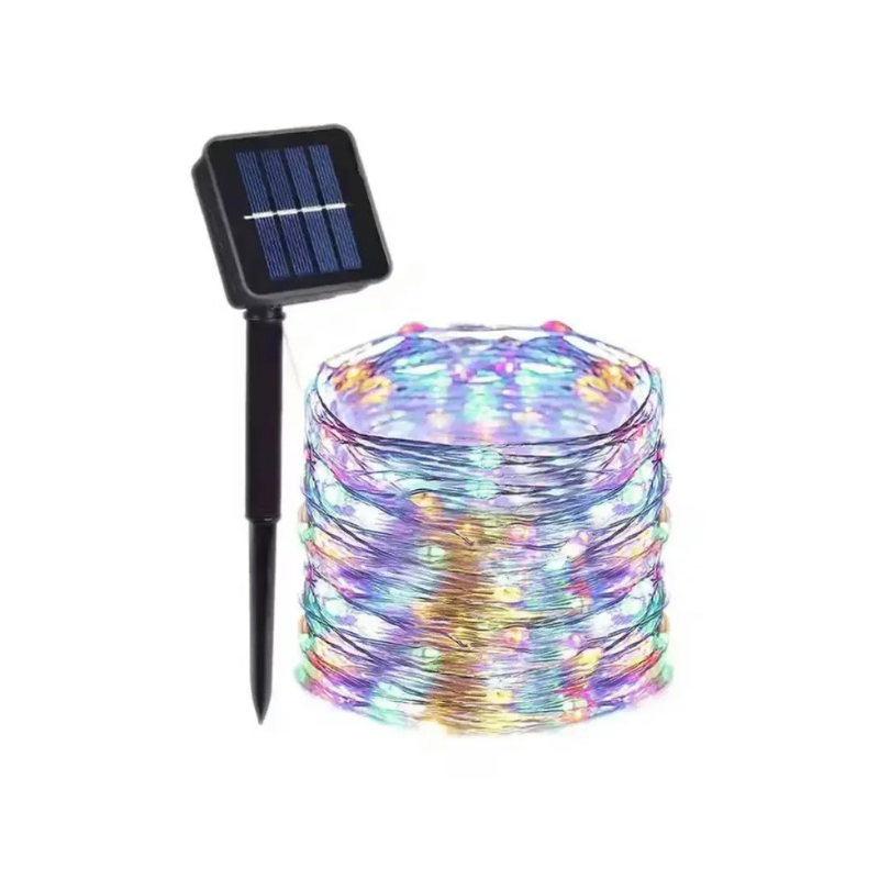 Guirlande lumineuse solaire écologique pour extérieur