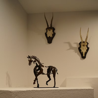 Estatua de caballo artesanal – Ferro