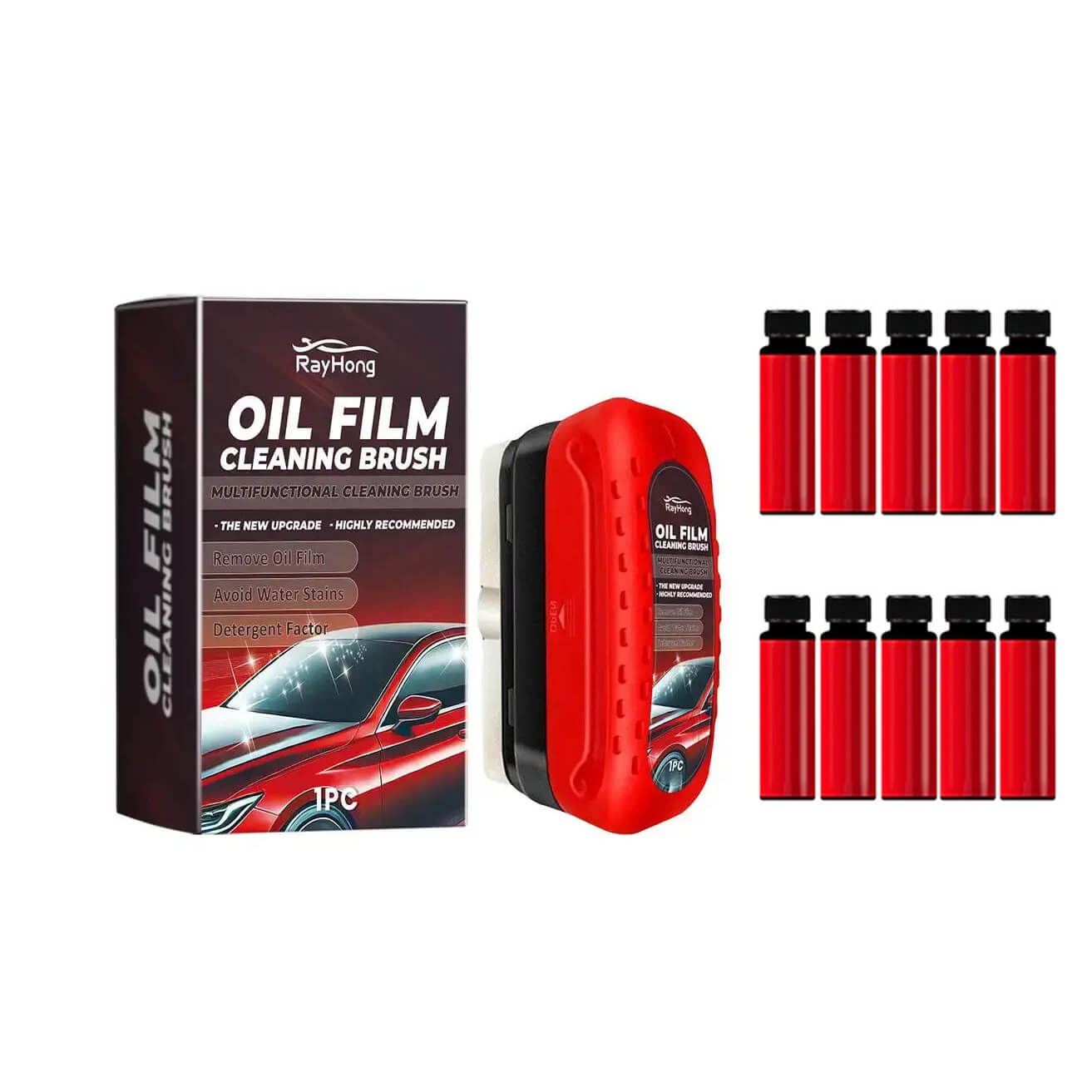 Handy Glass Cleaner - Perfect Clarity for Car Windows and Glass Surfaces