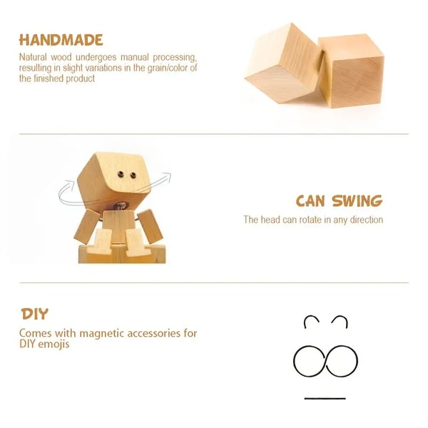 HappyTimber™ - Handmade Wooden Decor Set