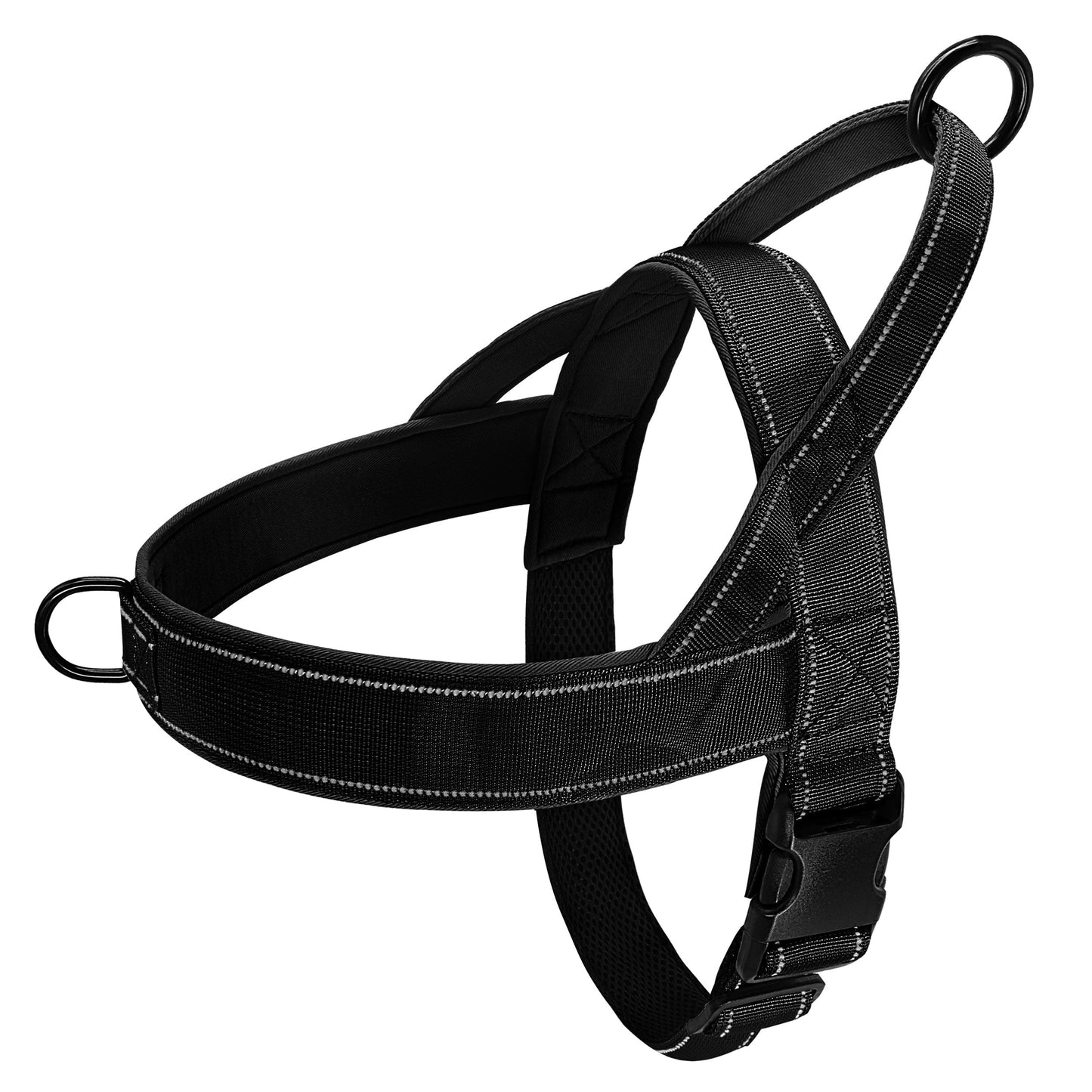 Harnais anti-traction réfléchissant pour chien