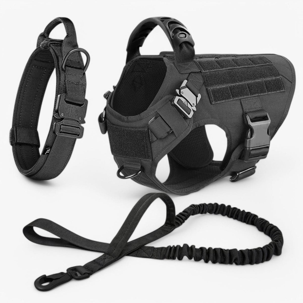 Harnais tactique pour chien: contrôle et confort pour votre chien