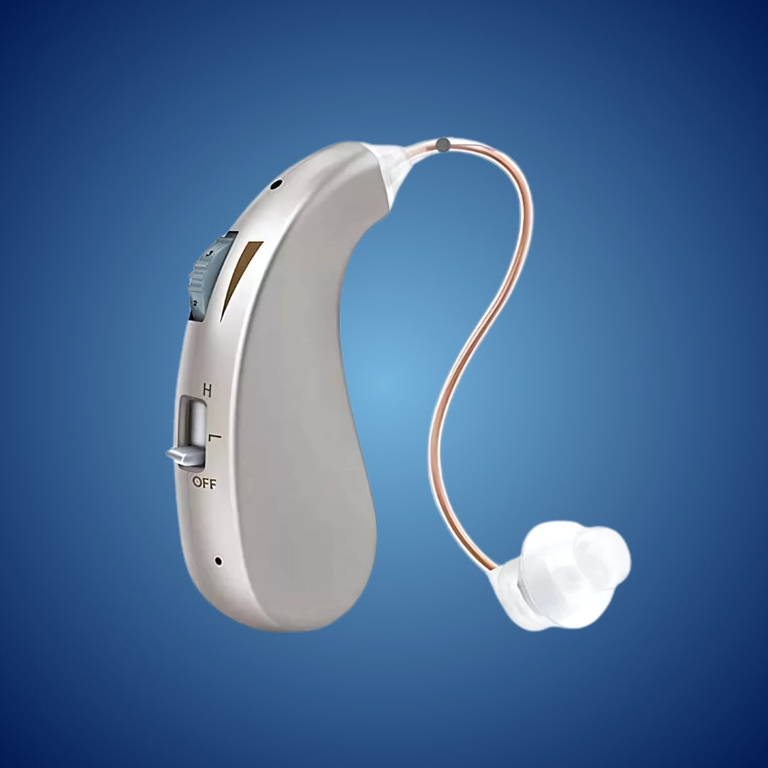 HearingPlus Rechargeable Digital Hearing Aid | for Clear Sound Amplification - Comfortable - Adapted for Daily Use Olvoria
