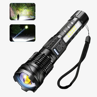 Lampe torche militaire haute performance avec 5000 lumens