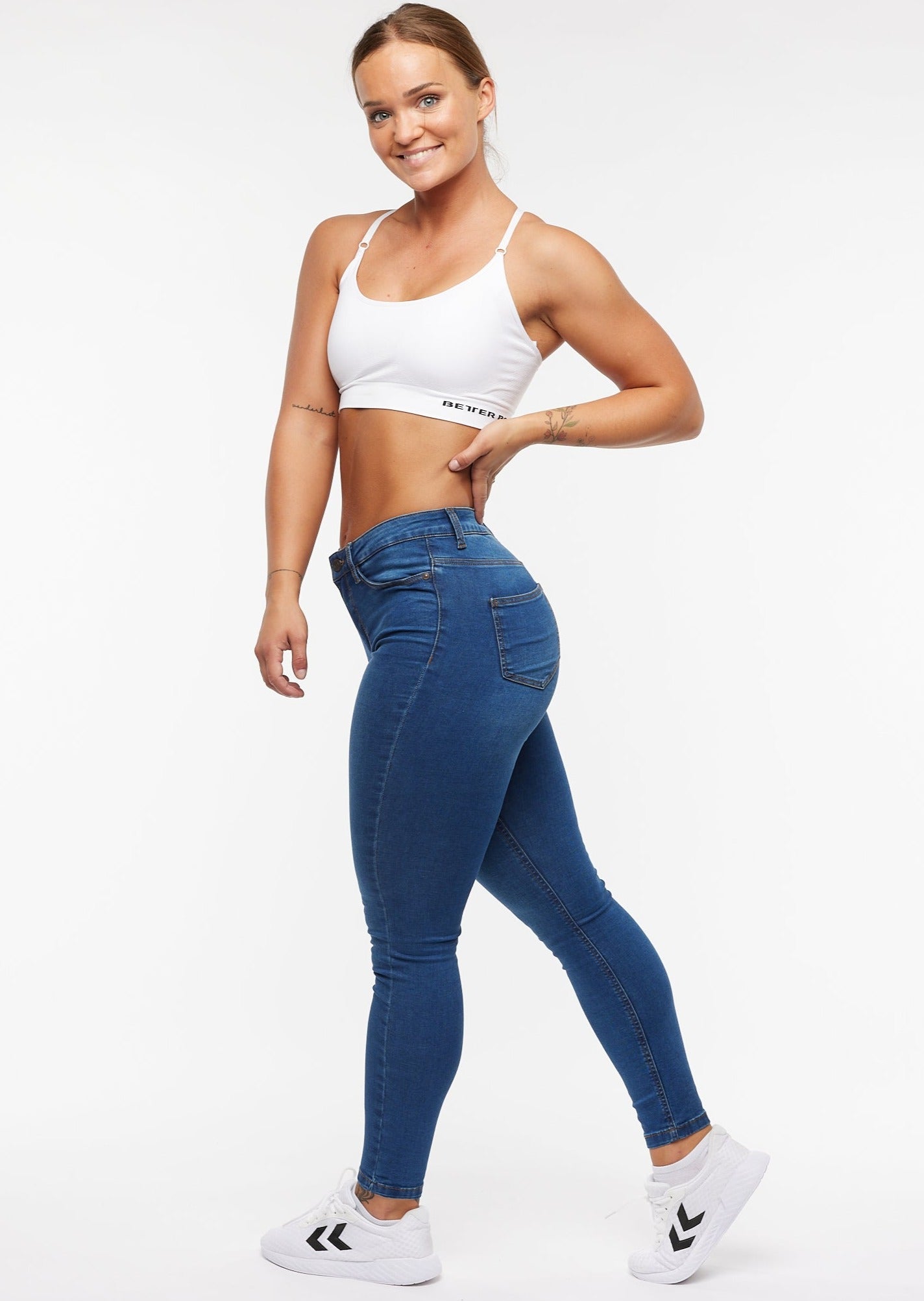 High Waist Skinny Jeans for Women