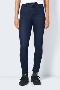 Jeans pitillo de talle alto para mujer