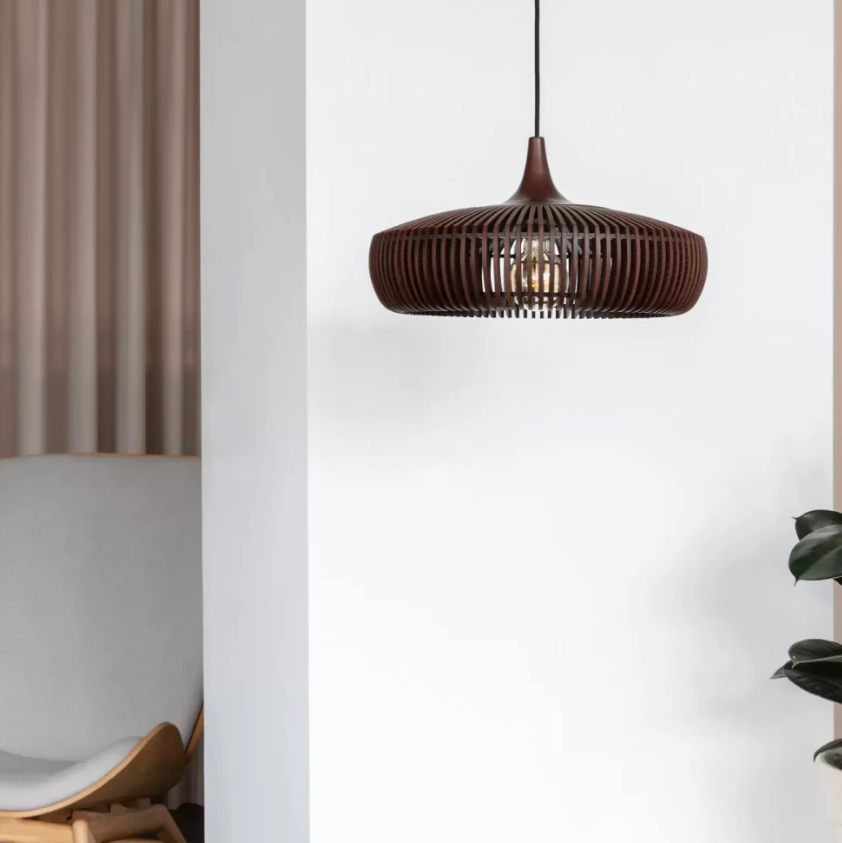 Hinori Ceiling Pendant Light Japandi Solid Wood Glow