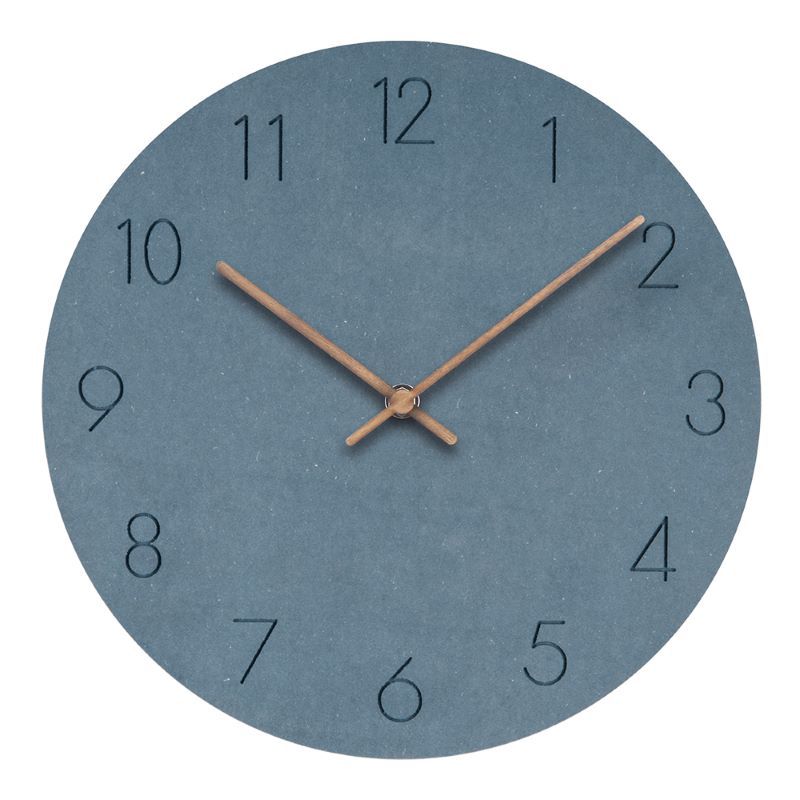Horloge murale scandinave silencieuse