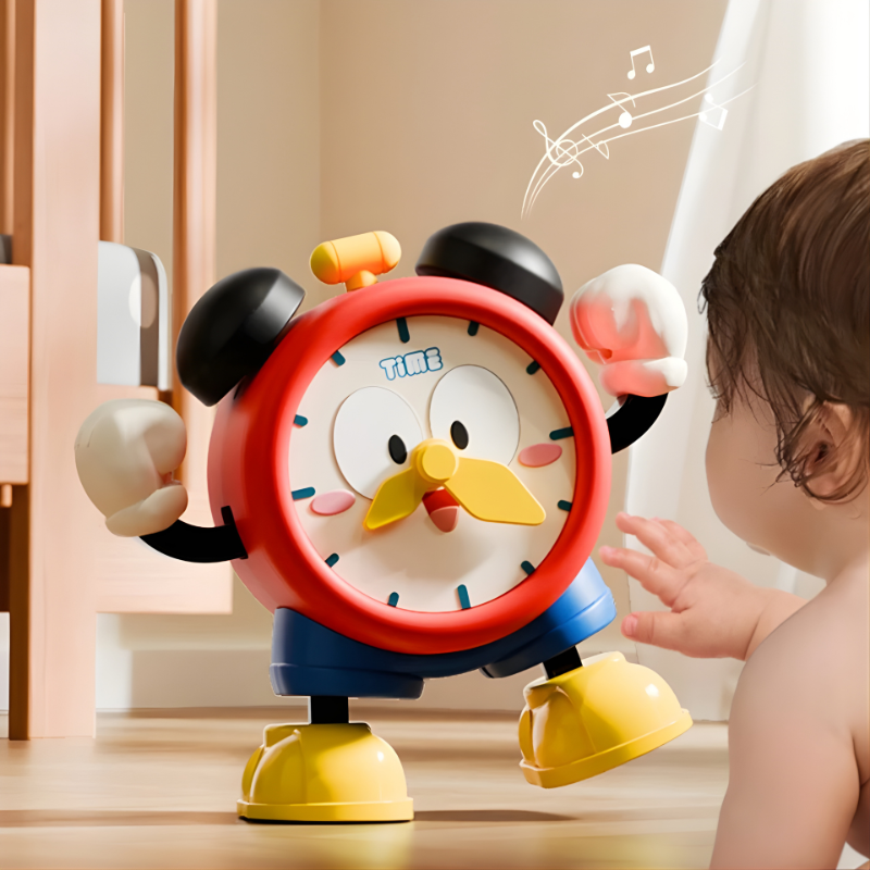 Horloge musicale interactive dansante pour tout-petits