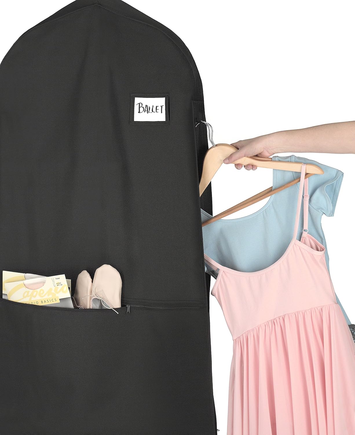 Housse à vêtements de voyage déperlante avec fermeture éclair pour homme et femme