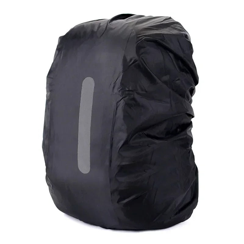 Housse de pluie imperméable pour sac à dos mixte - Réfléchissante et ajustable