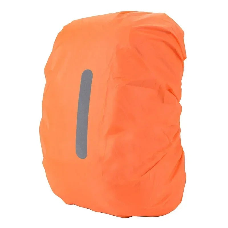Housse de pluie imperméable pour sac à dos mixte - Réfléchissante et ajustable
