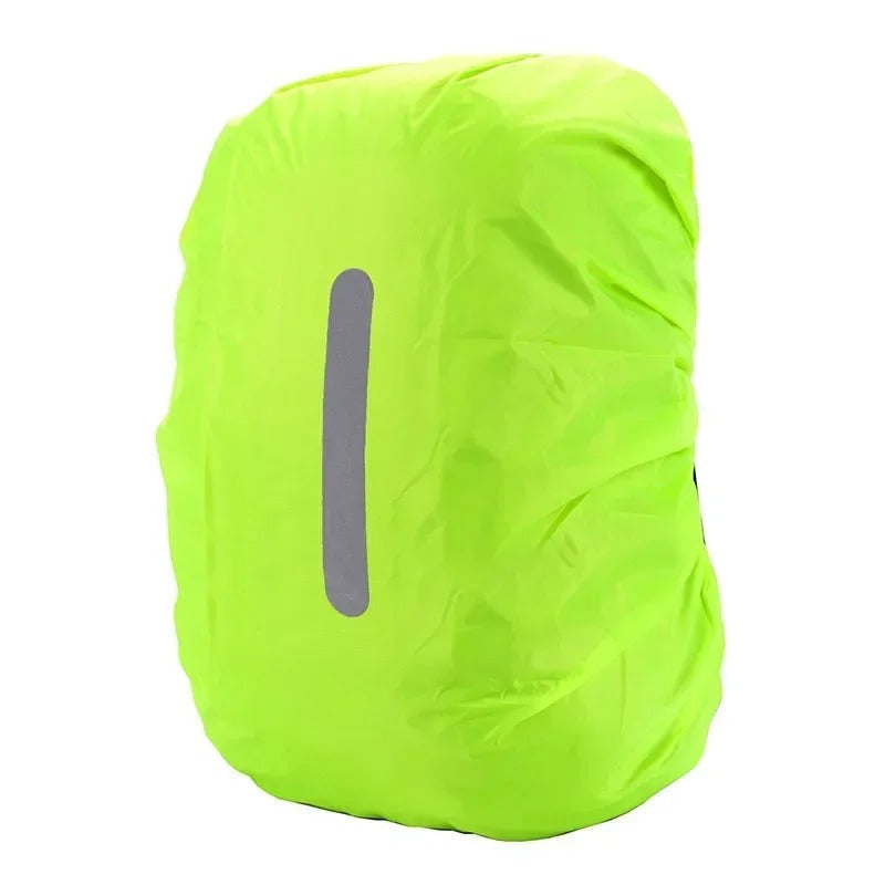 Housse de pluie imperméable pour sac à dos mixte - Réfléchissante et ajustable