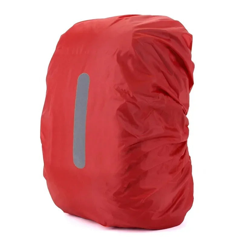 Housse de pluie imperméable pour sac à dos mixte - Réfléchissante et ajustable