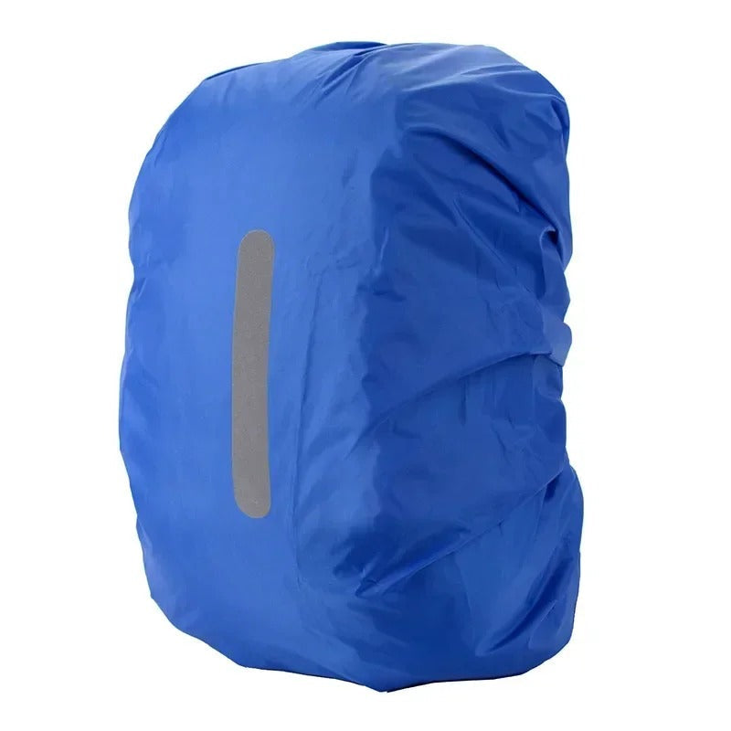 Housse de pluie imperméable pour sac à dos mixte - Réfléchissante et ajustable