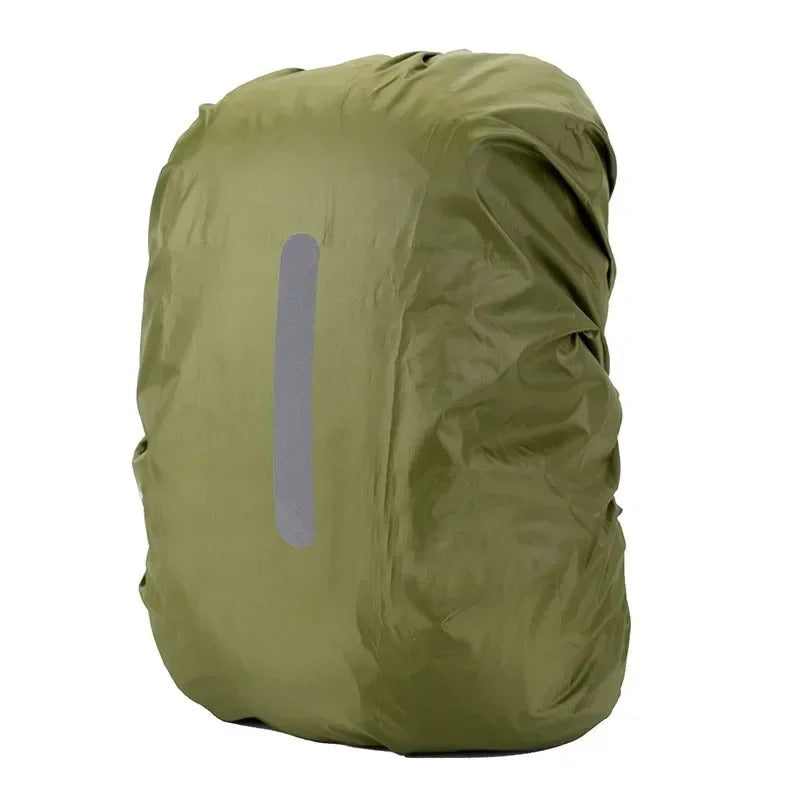 Housse de pluie imperméable pour sac à dos mixte - Réfléchissante et ajustable