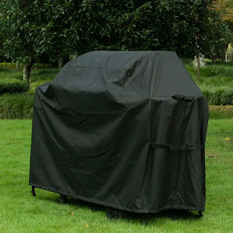 Housse de protection imperméable et résistante pour barbecue - noir