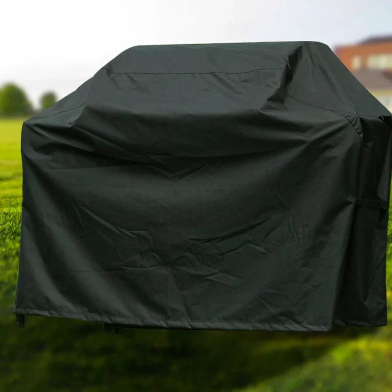 Housse de protection imperméable et résistante pour barbecue - noir