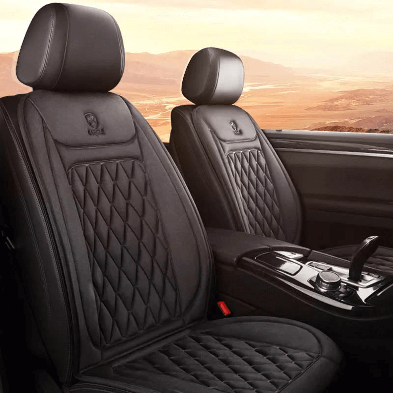 Housse de siège chauffante pour voiture avec contrôle de température ajustable 30℃-65℃ pour voitures, camions et usage domestique