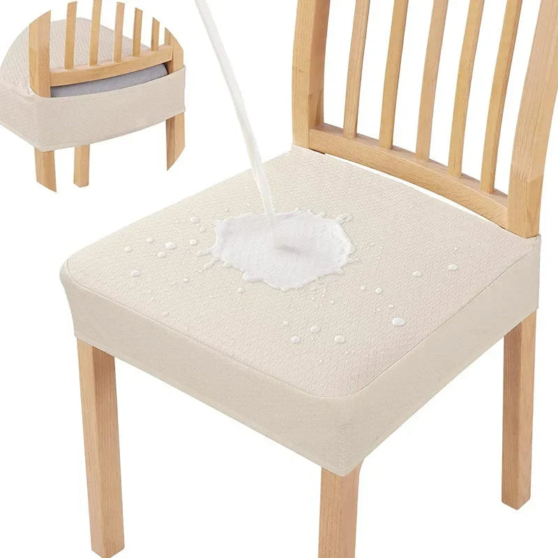 Housses d'assise de chaise extensibles et imperméables