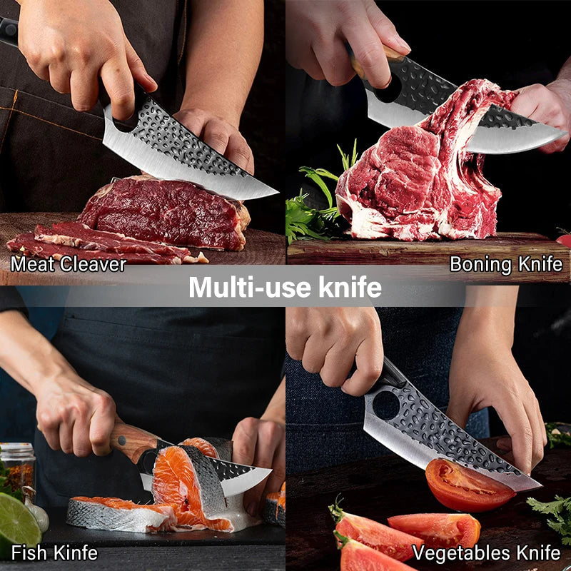 Huusk Knife - Premium Control Japanese Handmade Kitchen Knife