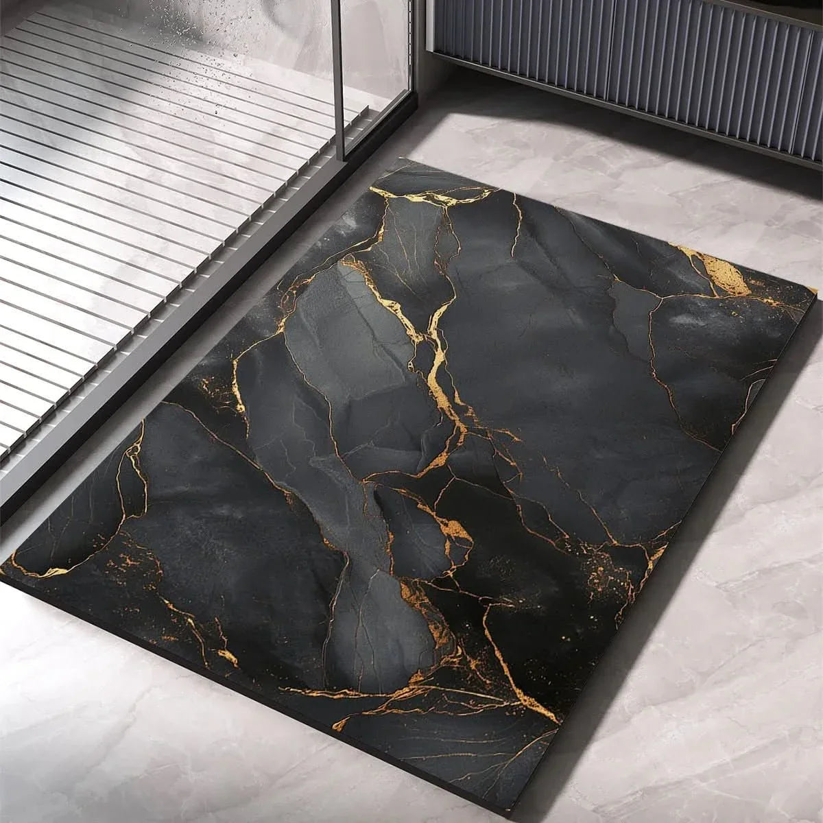 HYDROABSORB – Premium Diatom Mud Bath Mat, Absorbent & Non-Slip