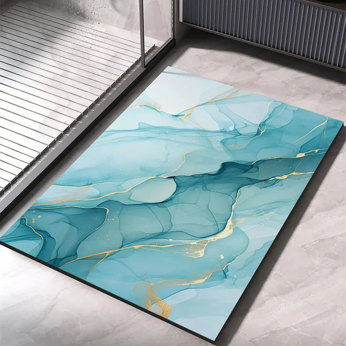 HYDROABSORB – Premium Diatom Mud Bath Mat, Absorbent & Non-Slip