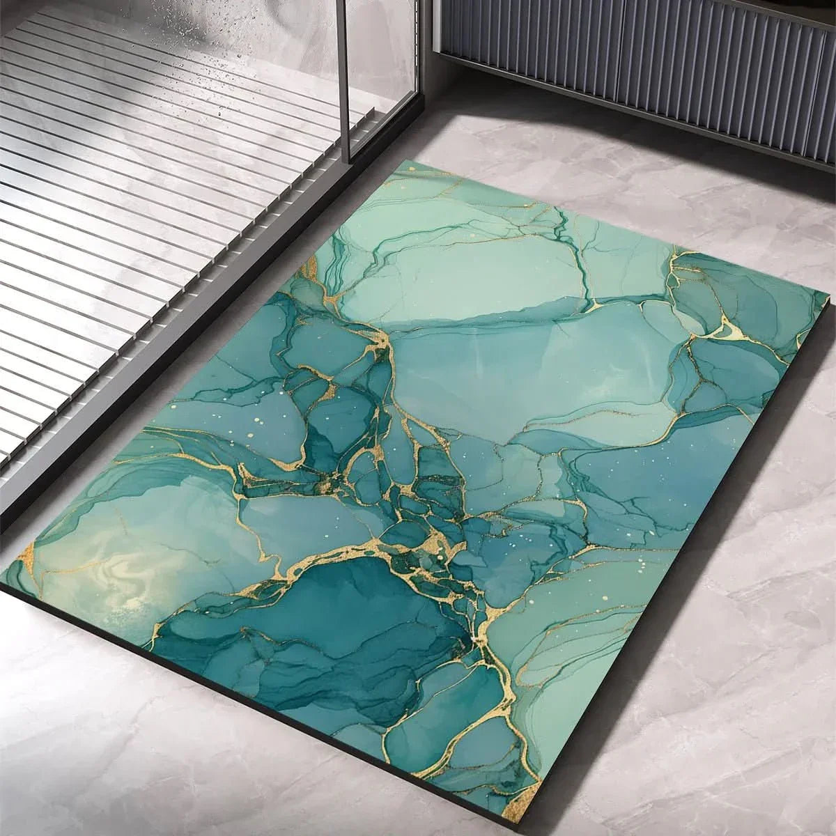 HYDROABSORB – Premium Diatom Mud Bath Mat, Absorbent & Non-Slip