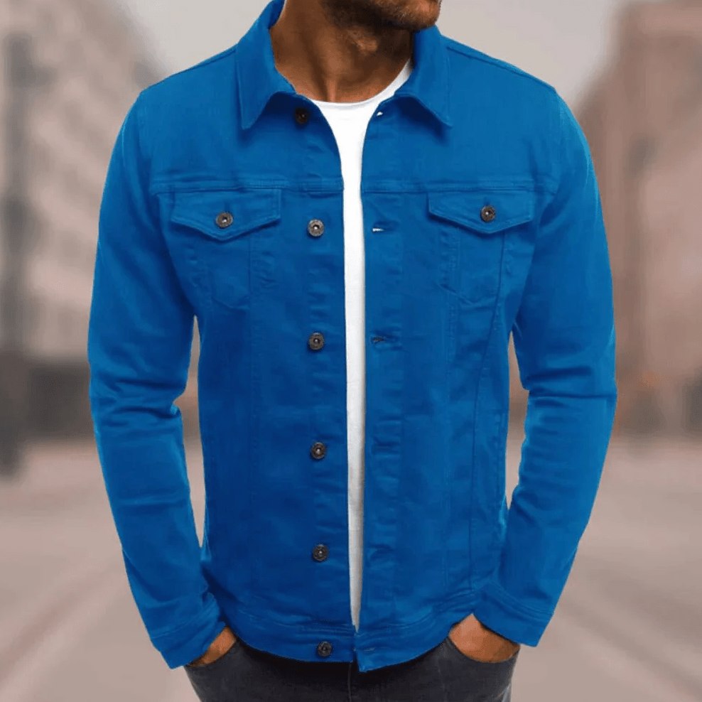 In FrenchPhilipe - Men's Denim Jacket - Autumn Edition