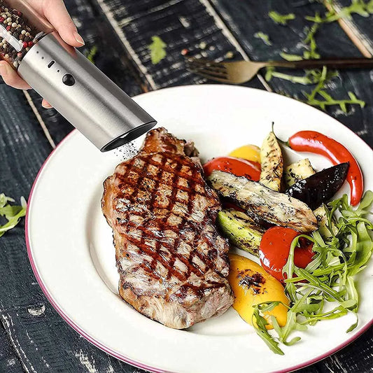 Innovative Electric Grinder for Salt and Pepper