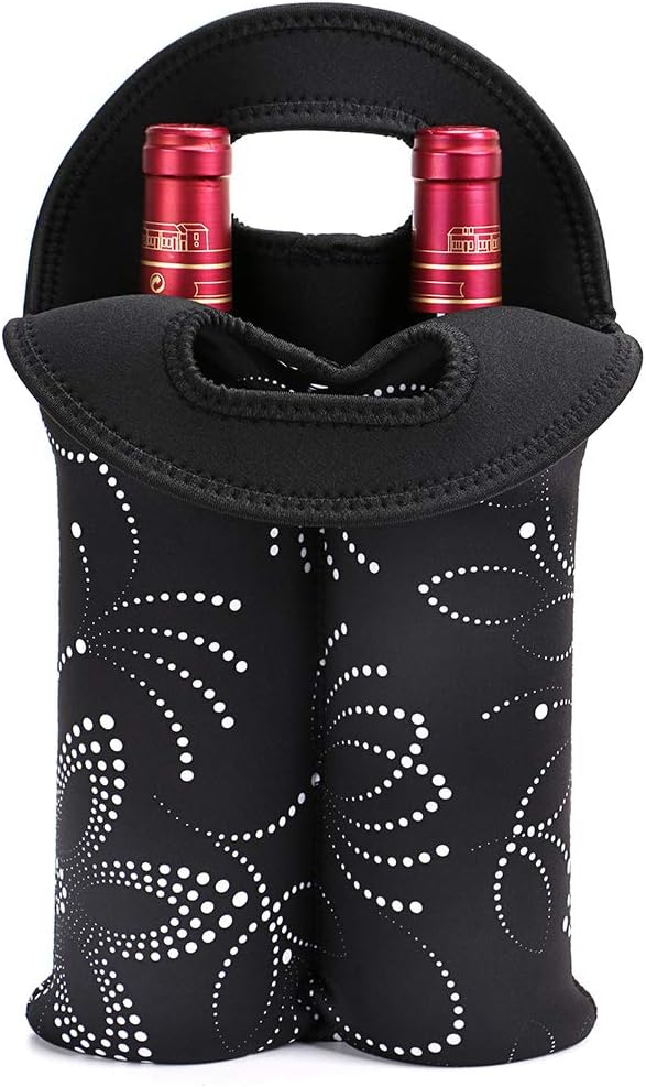 Insulated Dual-Bottle Wine Carrier