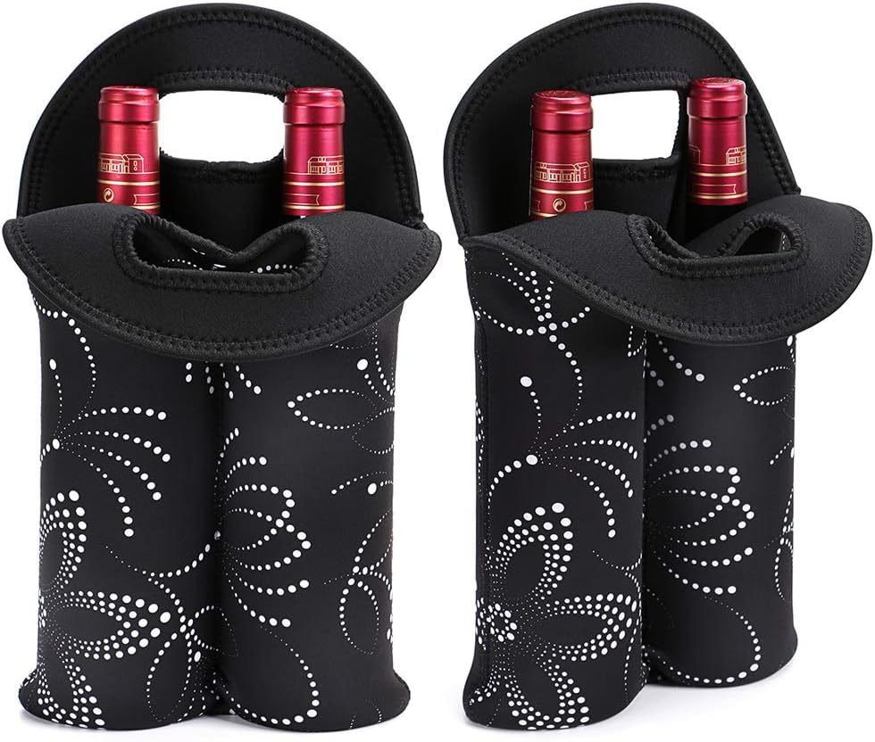 Insulated Dual-Bottle Wine Carrier