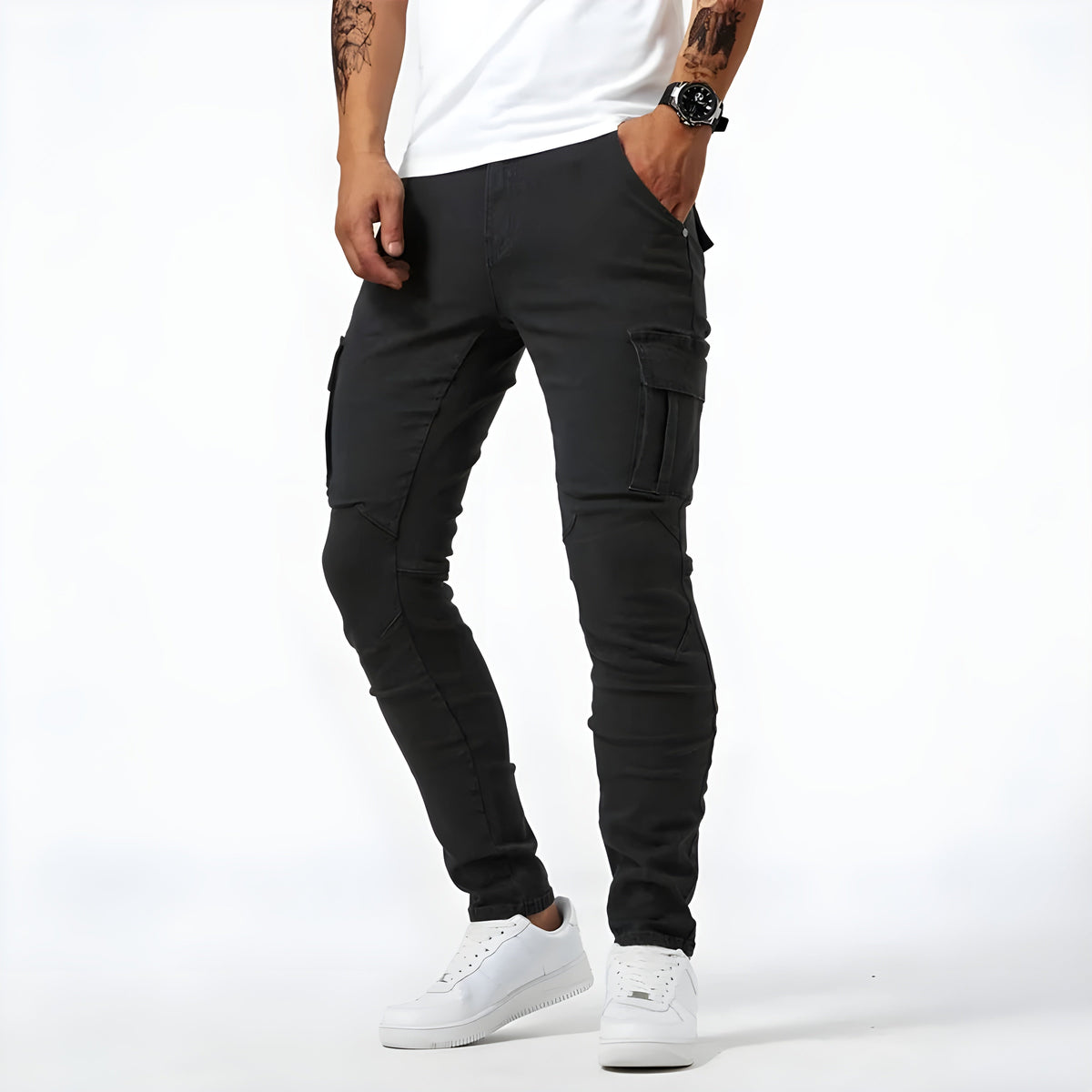 Jean cargo extensible