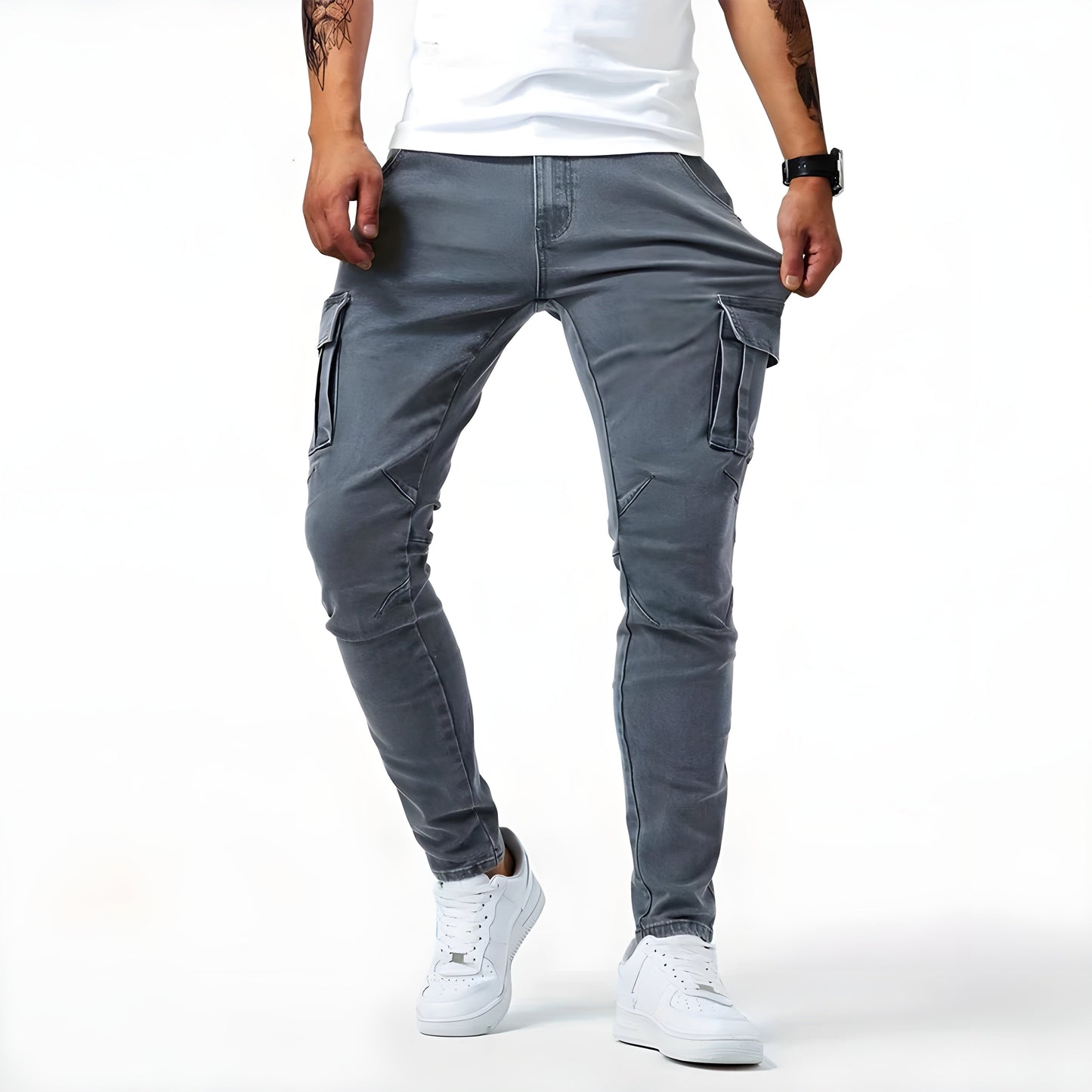 Jean cargo extensible
