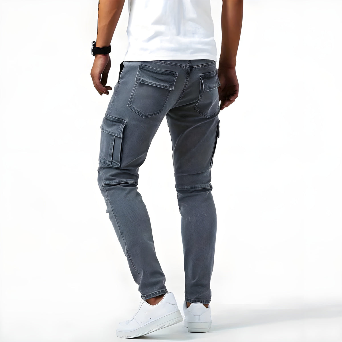Jean cargo extensible