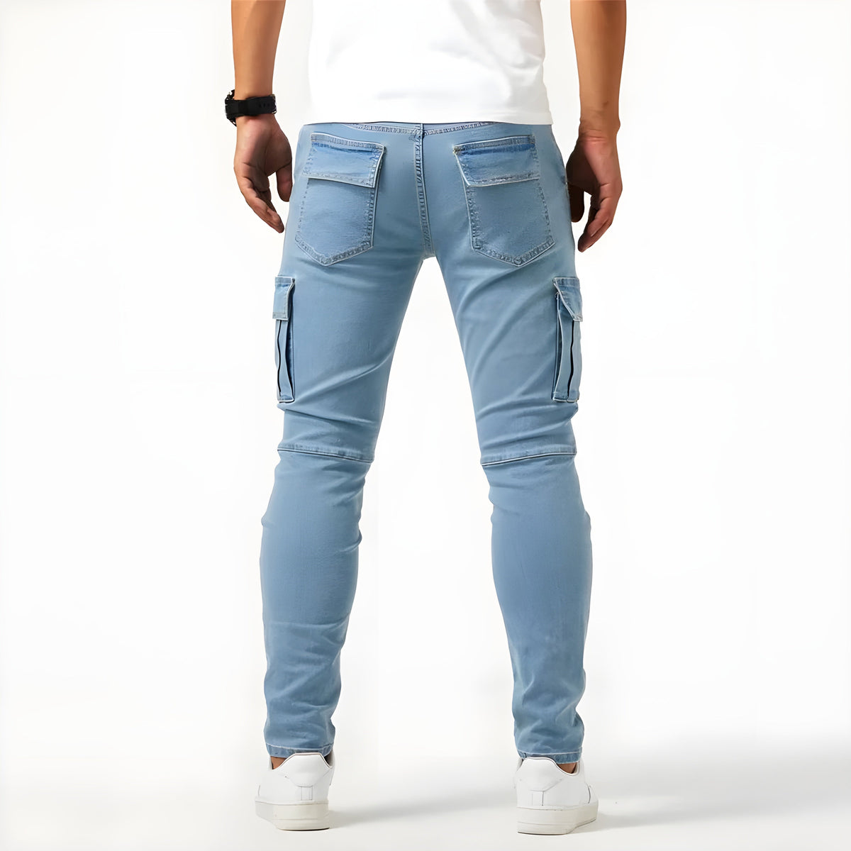 Jean cargo extensible