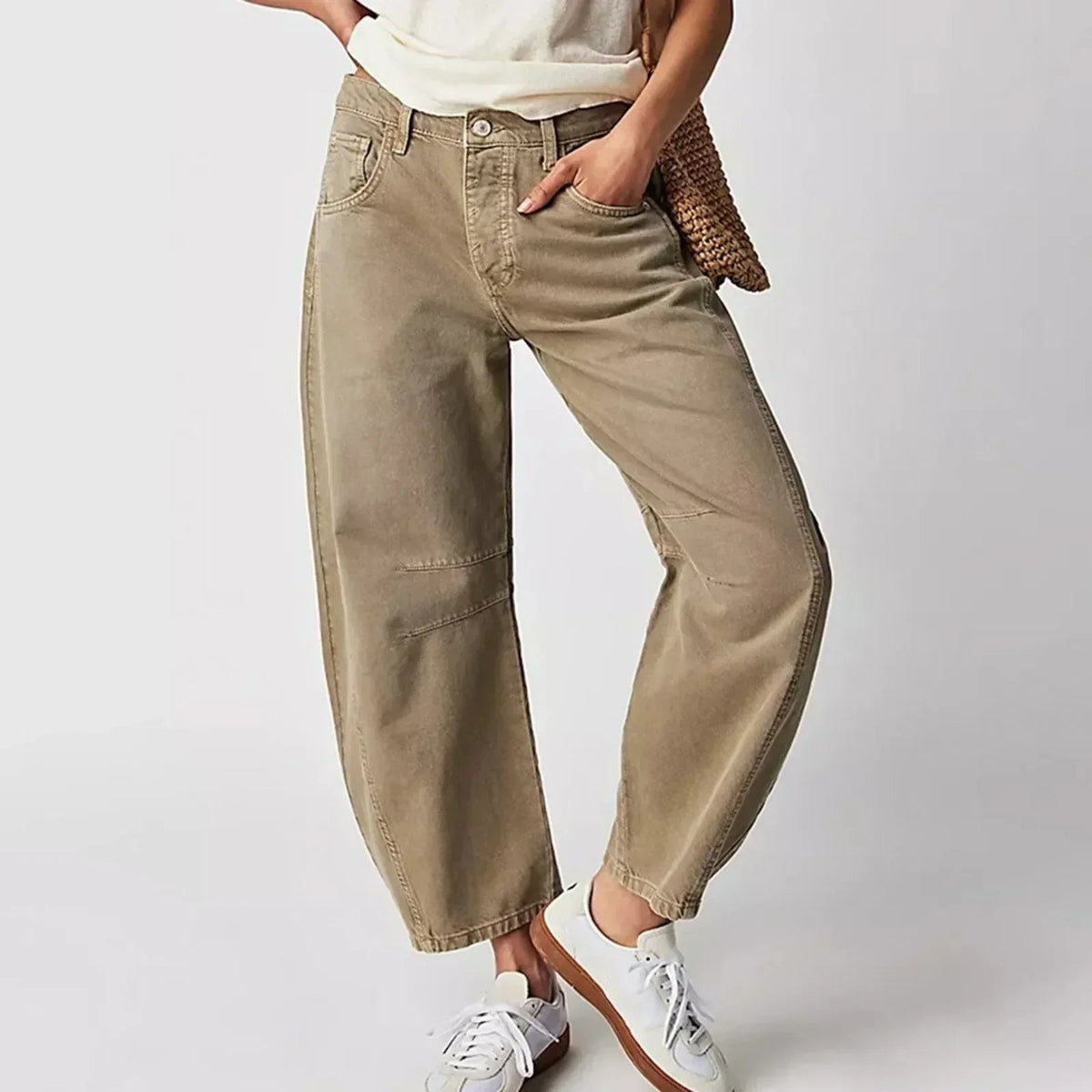 Jean large pour femme