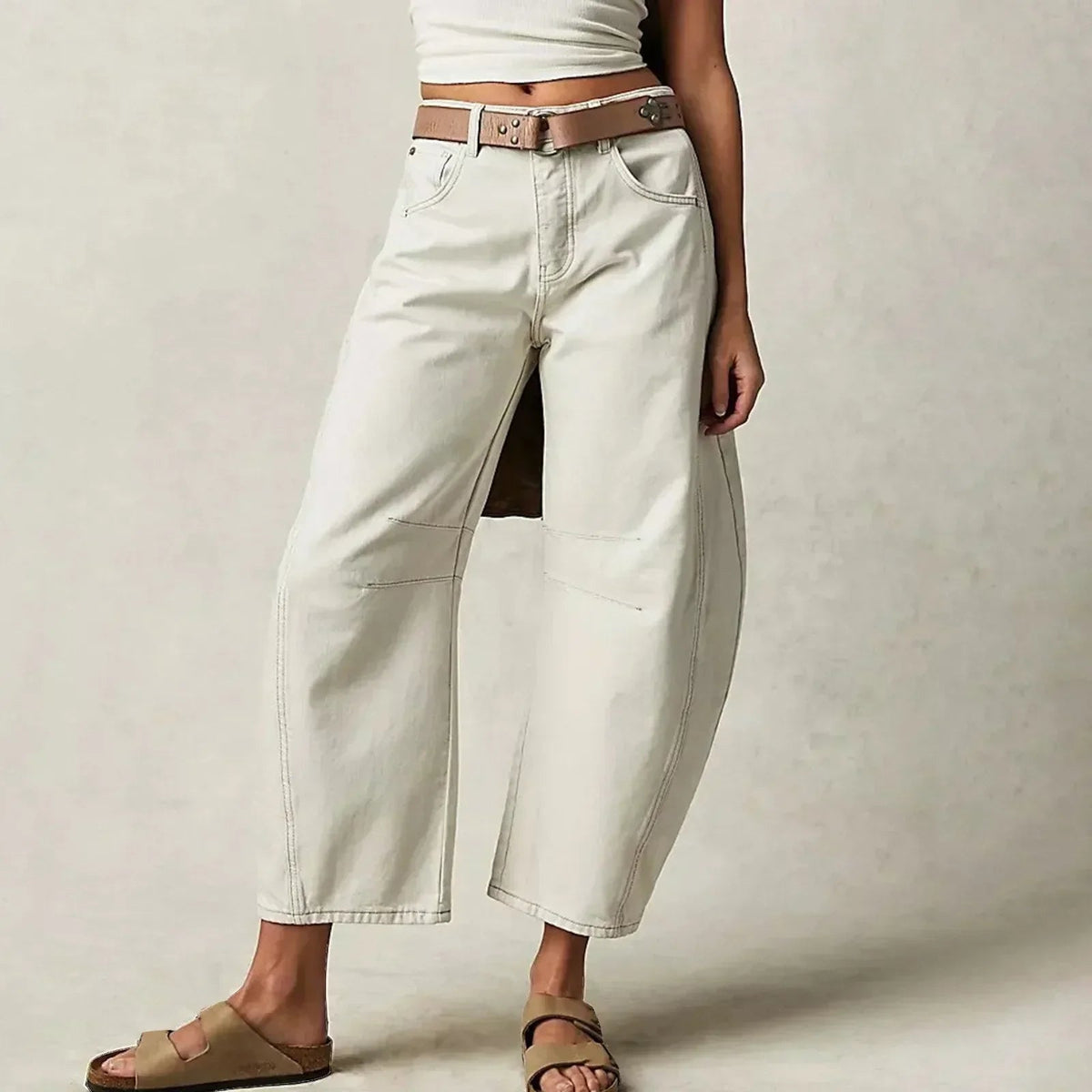 Jean large pour femme