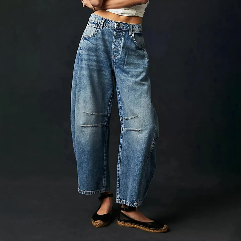 Jean large pour femme