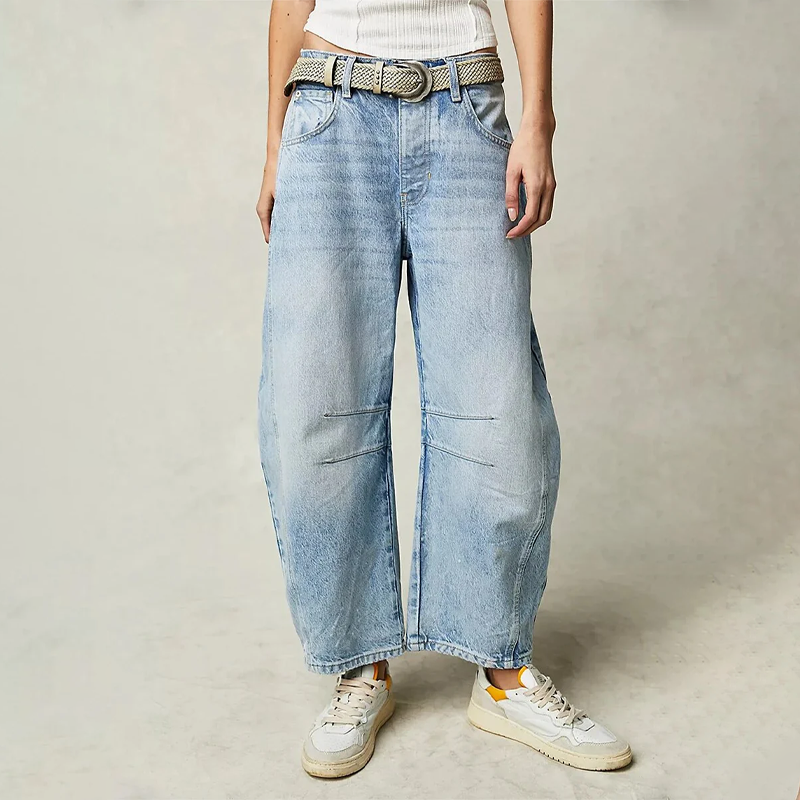 Jean large pour femme