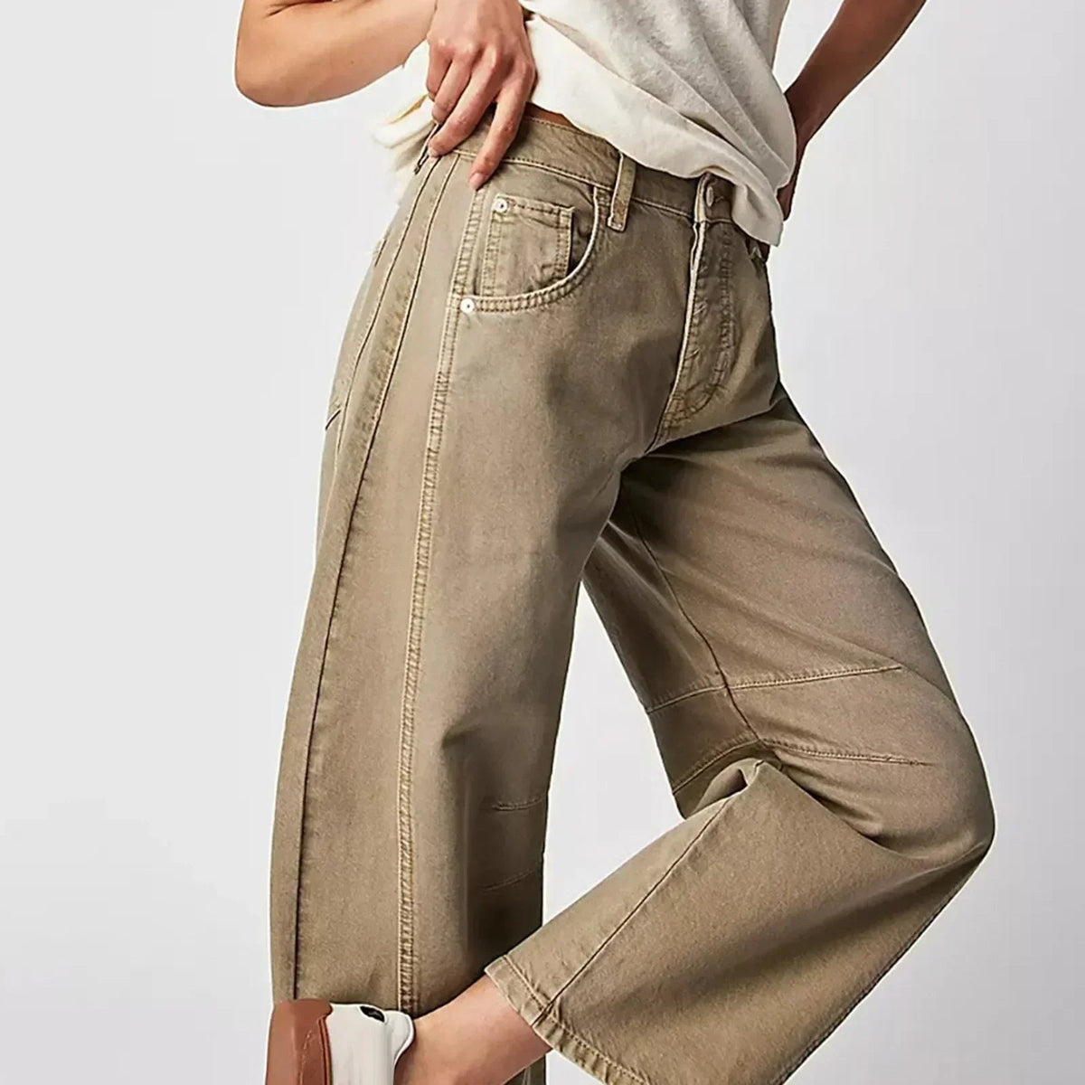 Jean large pour femme