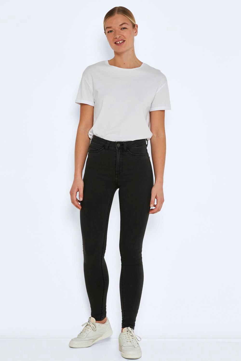 Jean skinny taille haute femme