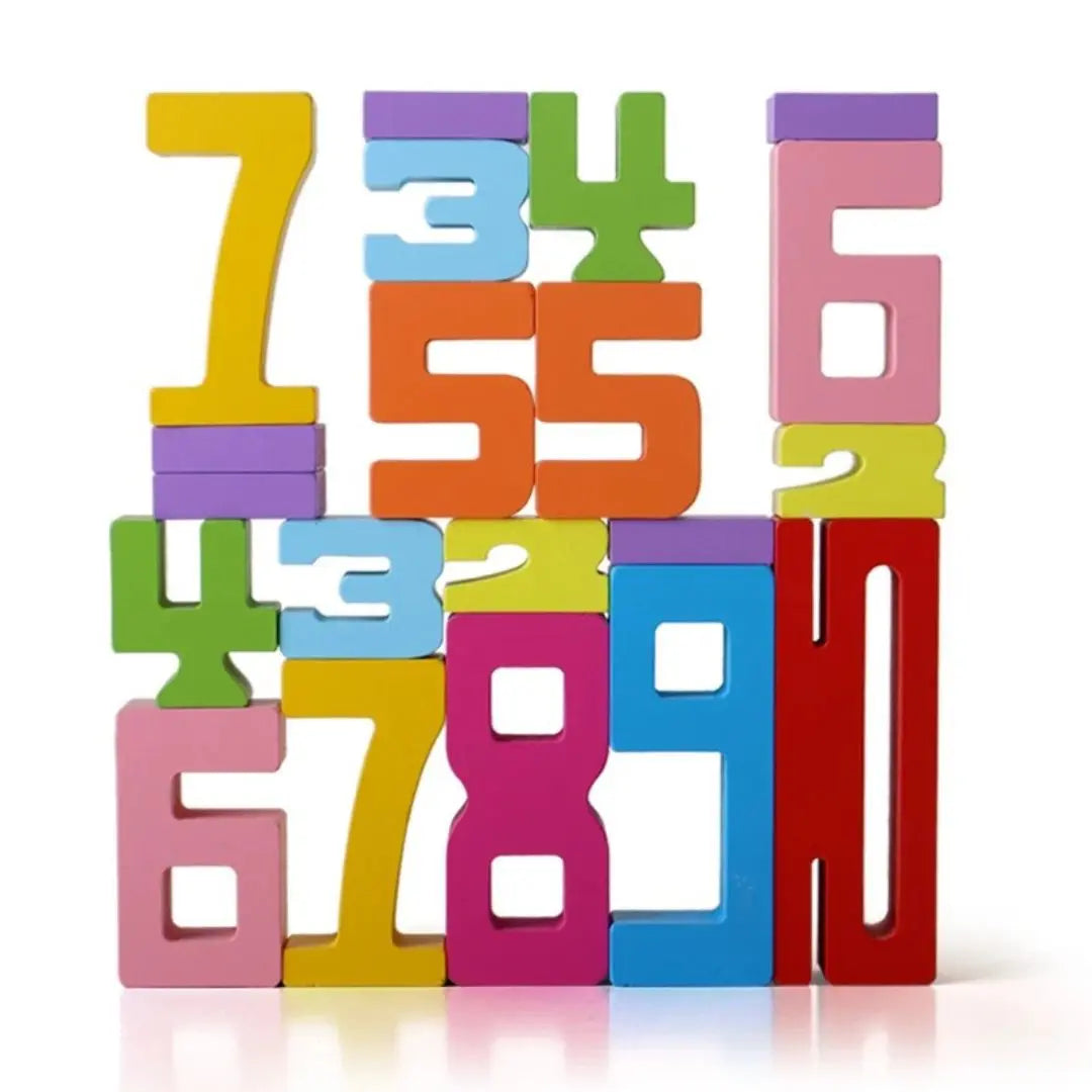 Jeu de construction en bois Montessori