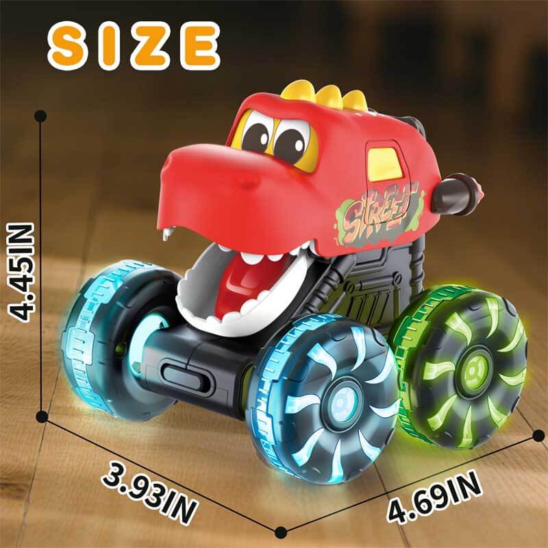Jouets camions monstres dinosaures pour enfants avec roues LED