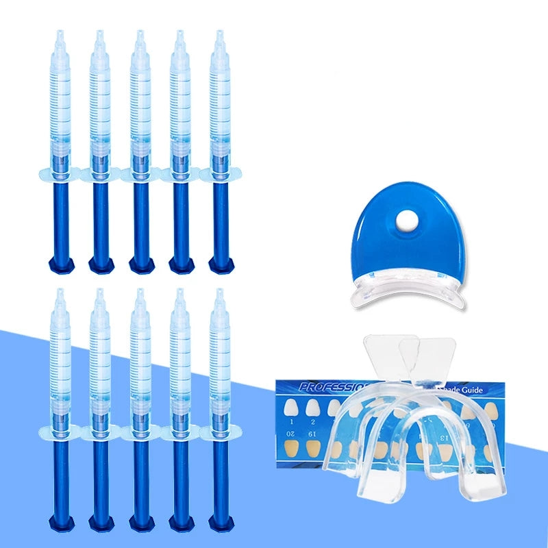 Kit de blanchiment dentaire avec lumière bleue – blanchiment dentaire professionnel à domicile