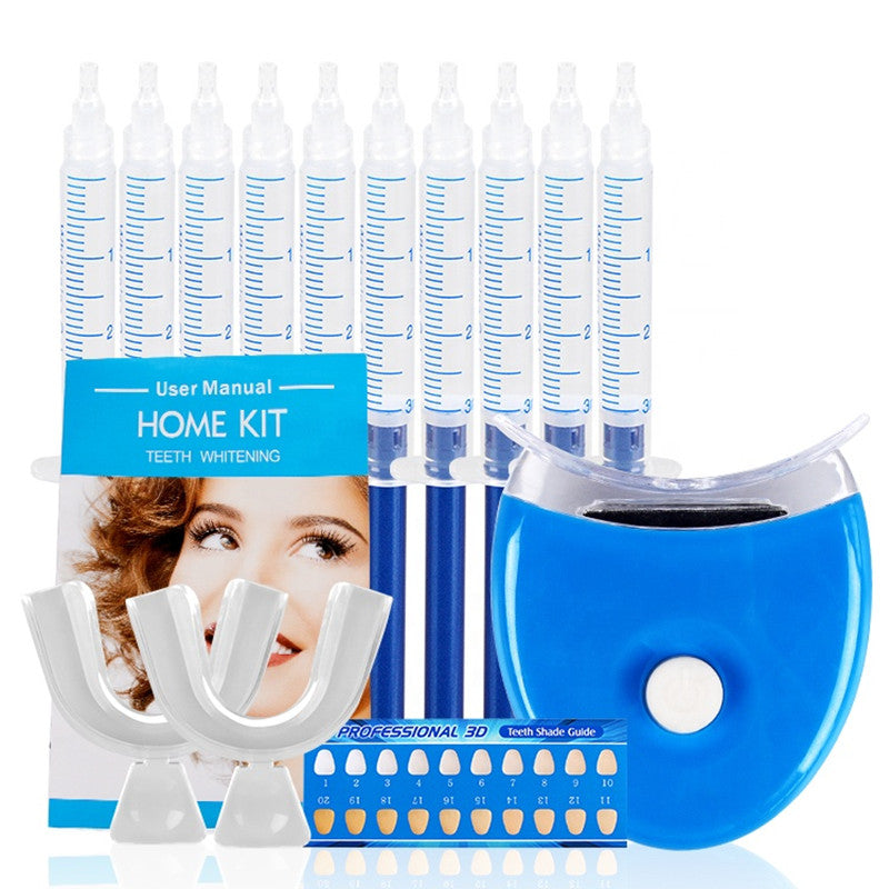 Kit de blanchiment dentaire avec lumière bleue – blanchiment dentaire professionnel à domicile